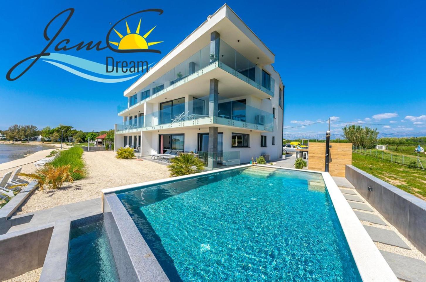 פריבלאקה Jamc Dream Familientraum Direkt Am Meer Mit Beheiztem Pool מראה חיצוני תמונה